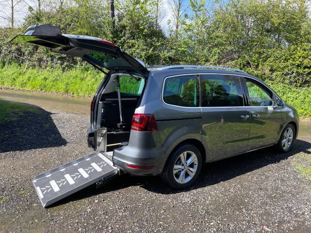 SEAT Alhambra 2.0 TDI Xcellence [EZ] 177 5dr DSG AUTO WHEELCHAIR ACCESSIBLE VEHICLE 5 SEATS Wheelchair Adapted Diesel Grey