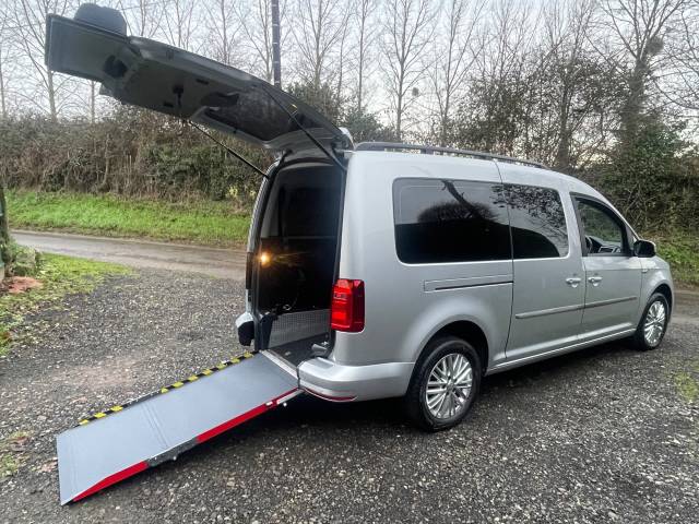 Volkswagen Caddy Maxi Caddy maxi 2.0 TDI DSG AUTOMATIC WHEELCHAIR ACCESSIBLE VEHICLE 5 SEATS Wheelchair Adapted Diesel Silver