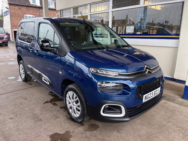 2023 Citroen Berlingo 1.2 PureTech Feel M 5dr WHEELCHAIR ACCESSIBLE VEHICLE 3 SEATS WINCH