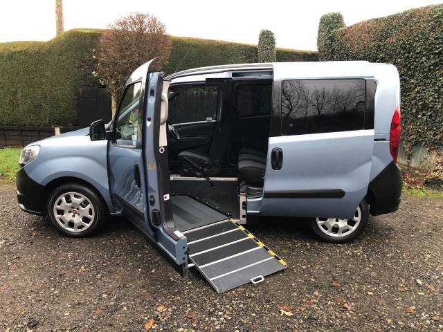 2017 Fiat Doblo 1.4 16V Pop 5dr RIDE UPFRONT WHEELCHAIR ACCESSIBLE VEHICLE 4 SEATS