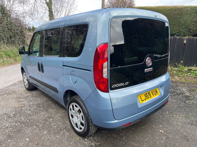 2019 Fiat Doblo 1.6 Multijet 16V Active RIDE UPFRONT WHEELCHAIR ACCESSIBLE VEHICLE