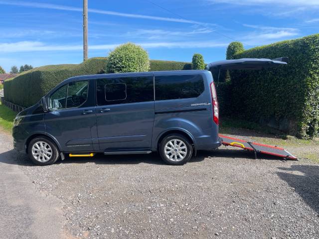 2024 Ford Tourneo Custom 2.0 EcoBlue 130ps Titanium WHEELCHAIR ACCESSIBLE VEHICLE 6 SEATS