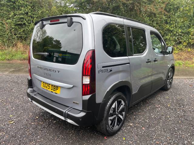2025 Peugeot Rifter 1.5 BlueHDi 130 Allure 5dr AUTOMATIC WHEELCHAIR ACCESSIBLE VEHICLE 3 SEATS