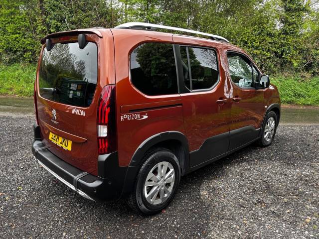 2021 Peugeot Rifter 1.2 PureTech 130 Allure Premium 5dr AUTOMATIC WHEELCHAIR ACCESSIBLE VEHICLE 3 SEATS