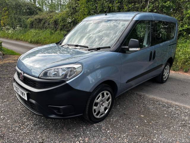2017 Fiat Doblo 1.4 16V Pop 5dr WHEELCHAIR ACCESSIBLE VEHICLE 3 SEATS