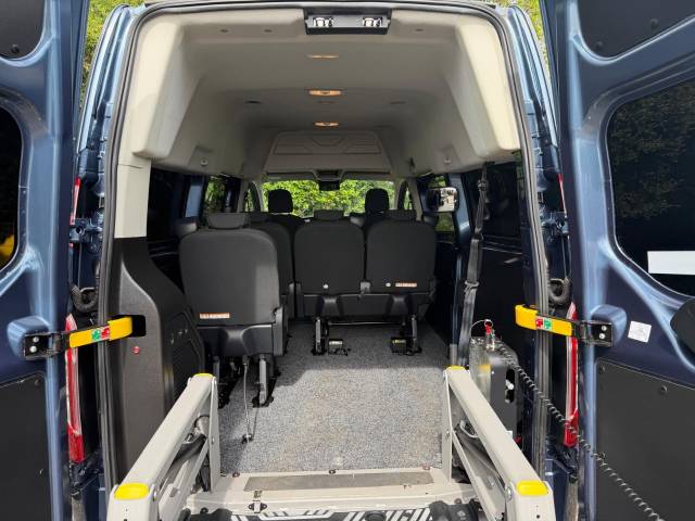 2023 Ford Tourneo Custom 2.0 EcoBlue 130ps Trend AUTOMATIC HIGH ROOF WHEELCHAIR ACCESSIBLE VEHICLE 6 SEATS