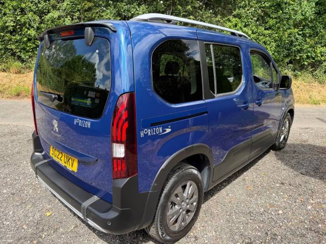2022 Peugeot Rifter 1.5 BlueHDi 100 Allure 5dr 3 SEAT WHEELCHAIR ACCESSIBLE VEHICLE