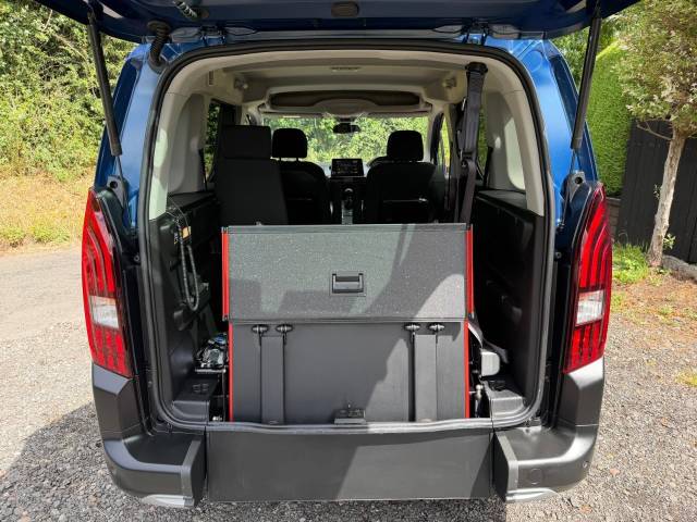 2022 Peugeot Rifter 1.5 BlueHDi 100 Allure 5dr 3 SEAT WHEELCHAIR ACCESSIBLE VEHICLE
