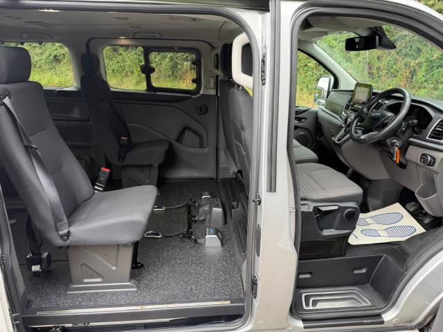 2021 Ford Tourneo Custom 2.0 EcoBlue 130ps Titanium AUTOMATIC WHEELCHAIR ACCESSIBLE VEHICLE 5 SEATS