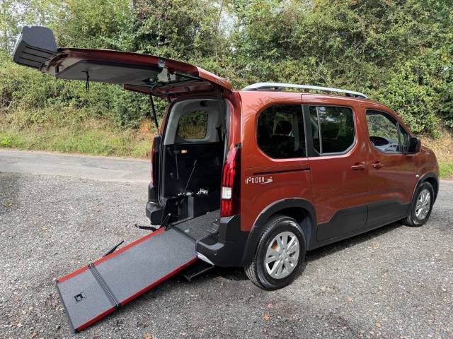 Peugeot Rifter 1.5 DIESEL CAR, DISABLED, WHEELCHAIR ACCESSIBLE, ACCESS, VEHICLE, WAV, 3 SEATS Wheelchair Adapted Diesel Bronze