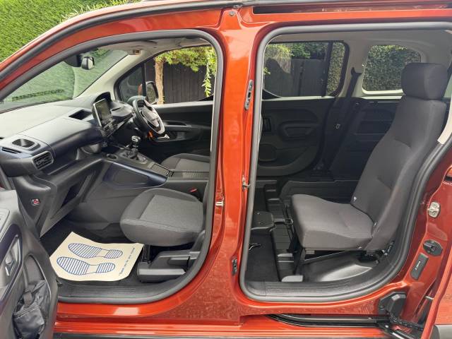 2021 Peugeot Rifter 1.5 DIESEL CAR, DISABLED, WHEELCHAIR ACCESSIBLE, ACCESS, VEHICLE, WAV, 3 SEATS