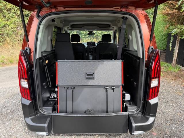 2021 Peugeot Rifter 1.5 DIESEL CAR, DISABLED, WHEELCHAIR ACCESSIBLE, ACCESS, VEHICLE, WAV, 3 SEATS