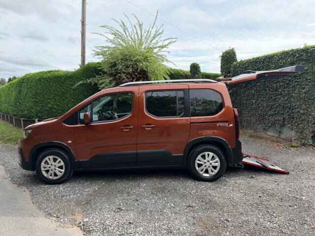 2021 Peugeot Rifter 1.5 DIESEL CAR, DISABLED, WHEELCHAIR ACCESSIBLE, ACCESS, VEHICLE, WAV, 3 SEATS