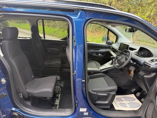 2024 Peugeot Rifter 1.5 DIESEL CAR, DISABLED, WHEELCHAIR ACCESSIBLE, ACCESS, VEHICLE, WAV, 4 SEATS