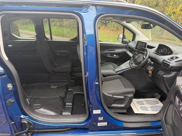 2021 Peugeot Rifter 1.2 PETROL AUTO CAR, DISABLED, WHEELCHAIR ACCESSIBLE, ACCESS, VEHICLE, WAV, 3 SEATS