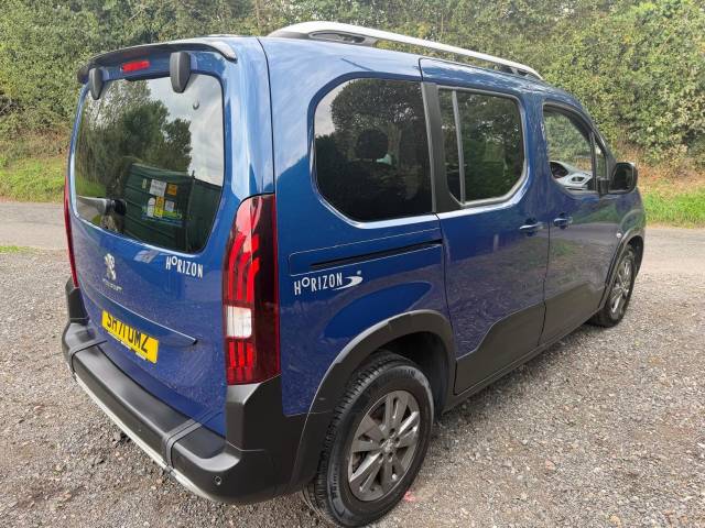 2021 Peugeot Rifter 1.2 PETROL AUTO CAR, DISABLED, WHEELCHAIR ACCESSIBLE, ACCESS, VEHICLE, WAV, 3 SEATS