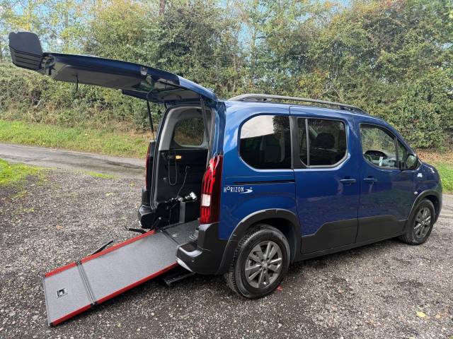 Peugeot Rifter 1.5 DIESEL AUTO CAR, DISABLED, WHEELCHAIR ACCESSIBLE, ACCESS, VEHICLE, WAV, 3 SEATS Wheelchair Adapted Diesel Blue