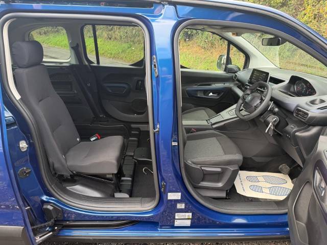 2023 Peugeot Rifter 1.5 DIESEL AUTO CAR, DISABLED, WHEELCHAIR ACCESSIBLE, ACCESS, VEHICLE, WAV, 3 SEATS